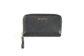Luxury Leather Wristlet Wallet – Multi-Function Phone Case & Card Holder (Black & Gold) ✨👜