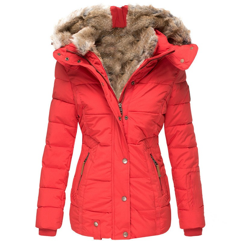 Luxury Faux Fur Winter Jacket – Perfect Gift for Her