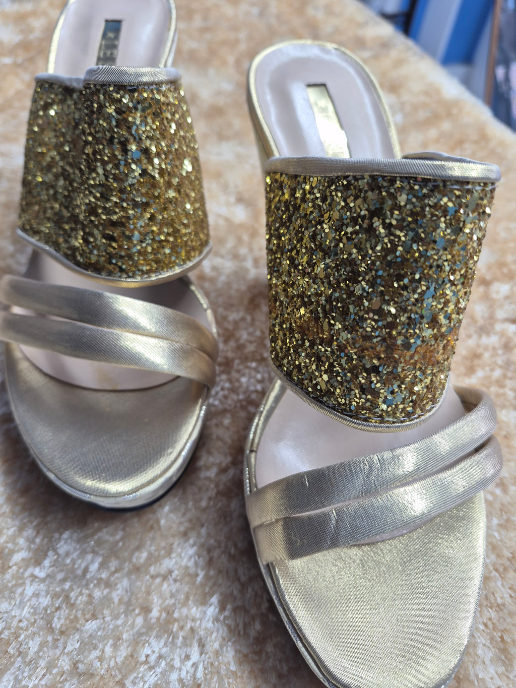 Elegant Italian Heel Sandals – Shine with Every Step