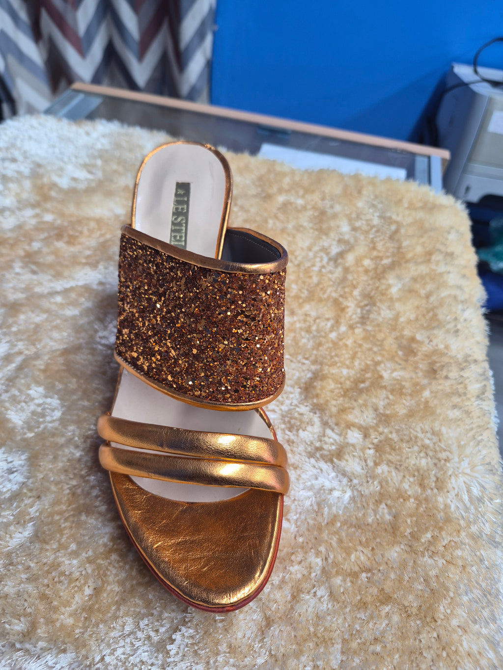 Elegant Italian Heel Sandals – Shine with Every Step