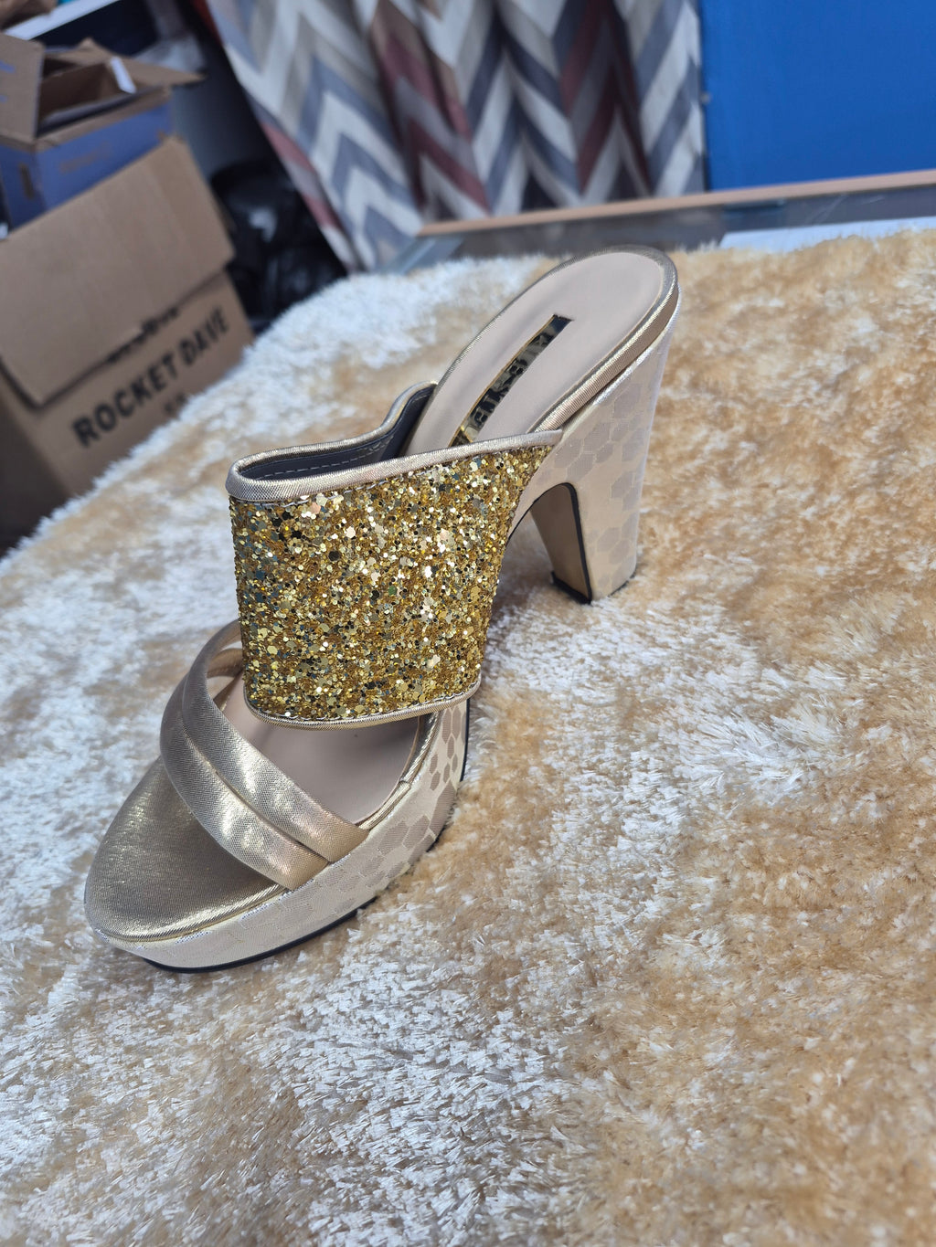 Elegant Italian Heel Sandals – Shine with Every Step