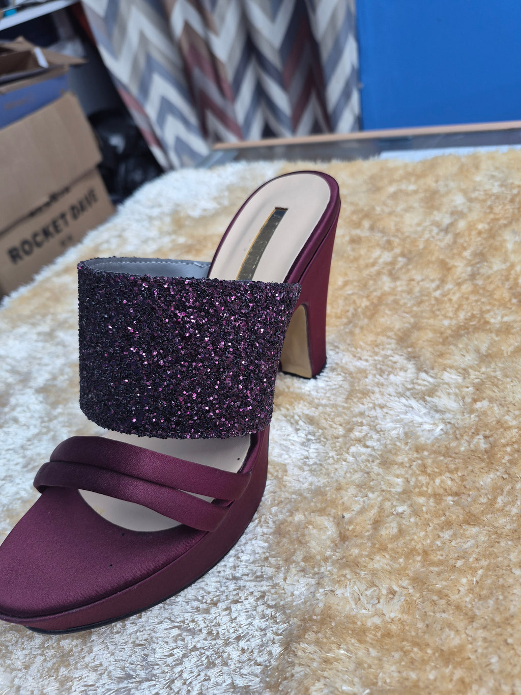 Elegant Italian Heel Sandals – Shine with Every Step