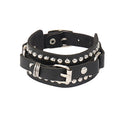 Rivet Leather Couple Bracelet – Rock Style Unisex Wristband