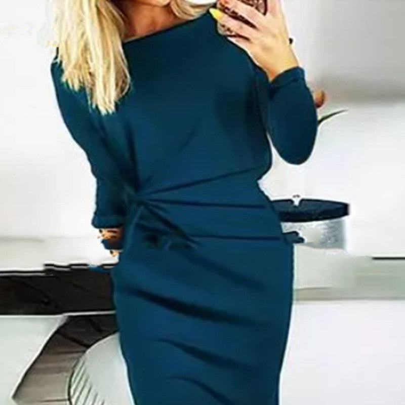 Elegant Long Sleeve Bodycon Dress