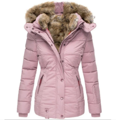 Luxury Faux Fur Winter Jacket – Perfect Gift for Her