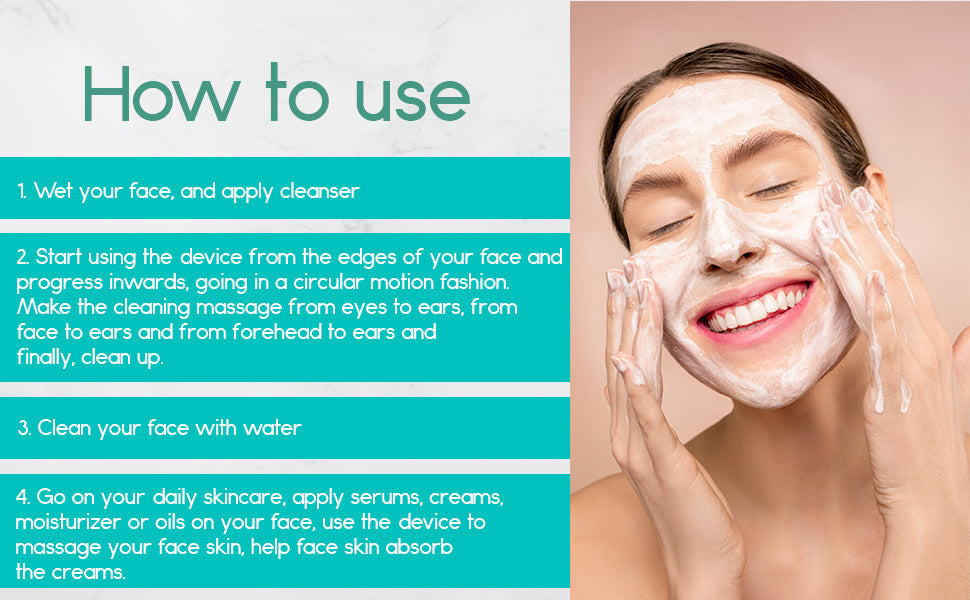 Electric Facial Cleansing Brush – Deep Pore Cleanser & Skin Care Device for Glowing Skin ✨💆‍♀️