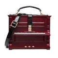 Elegant Box Handbag – Piano Style Design”