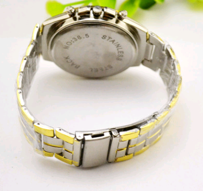 Men’s Luxury Steel Watch – Chronograph Style
