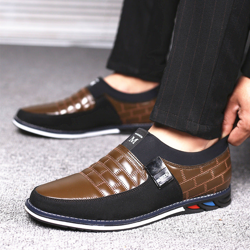 Stylish Men’s Casual Leather Shoes – Comfort Fit