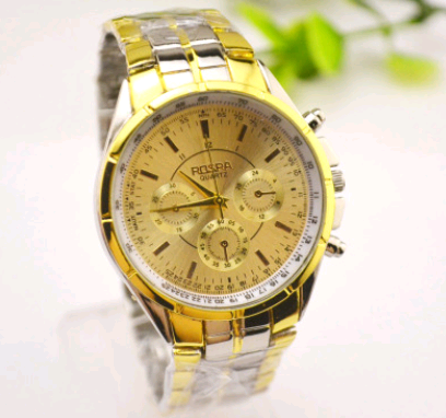 Men’s Luxury Steel Watch – Chronograph Style