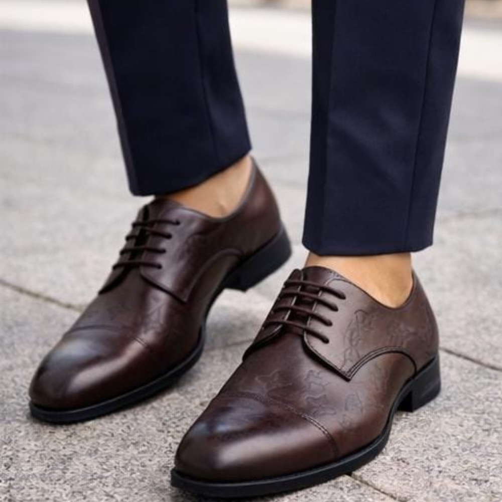 Luxury Italian Leather Dress Shoe – Brown