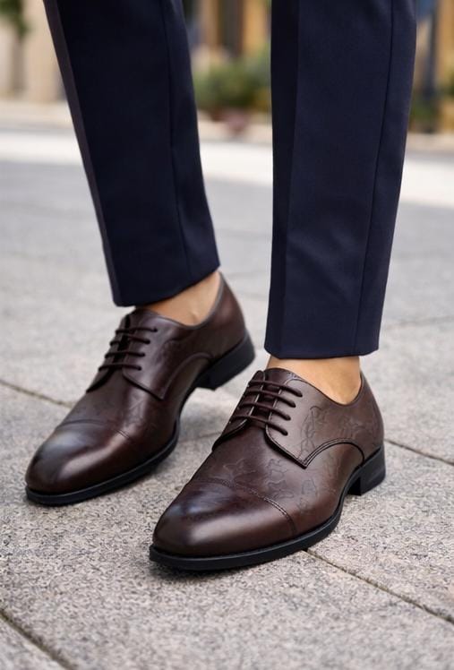 Luxury Italian Leather Dress Shoe – Brown