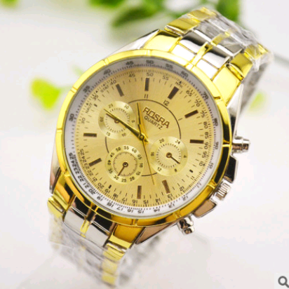 Men’s Luxury Steel Watch – Chronograph Style