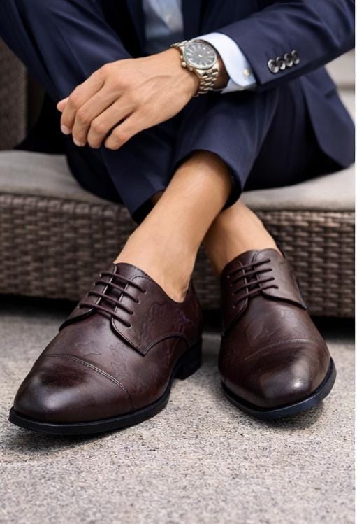 Luxury Italian Leather Dress Shoe – Brown