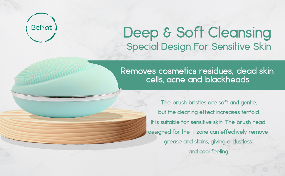 Electric Facial Cleansing Brush – Deep Pore Cleanser & Skin Care Device for Glowing Skin ✨💆‍♀️